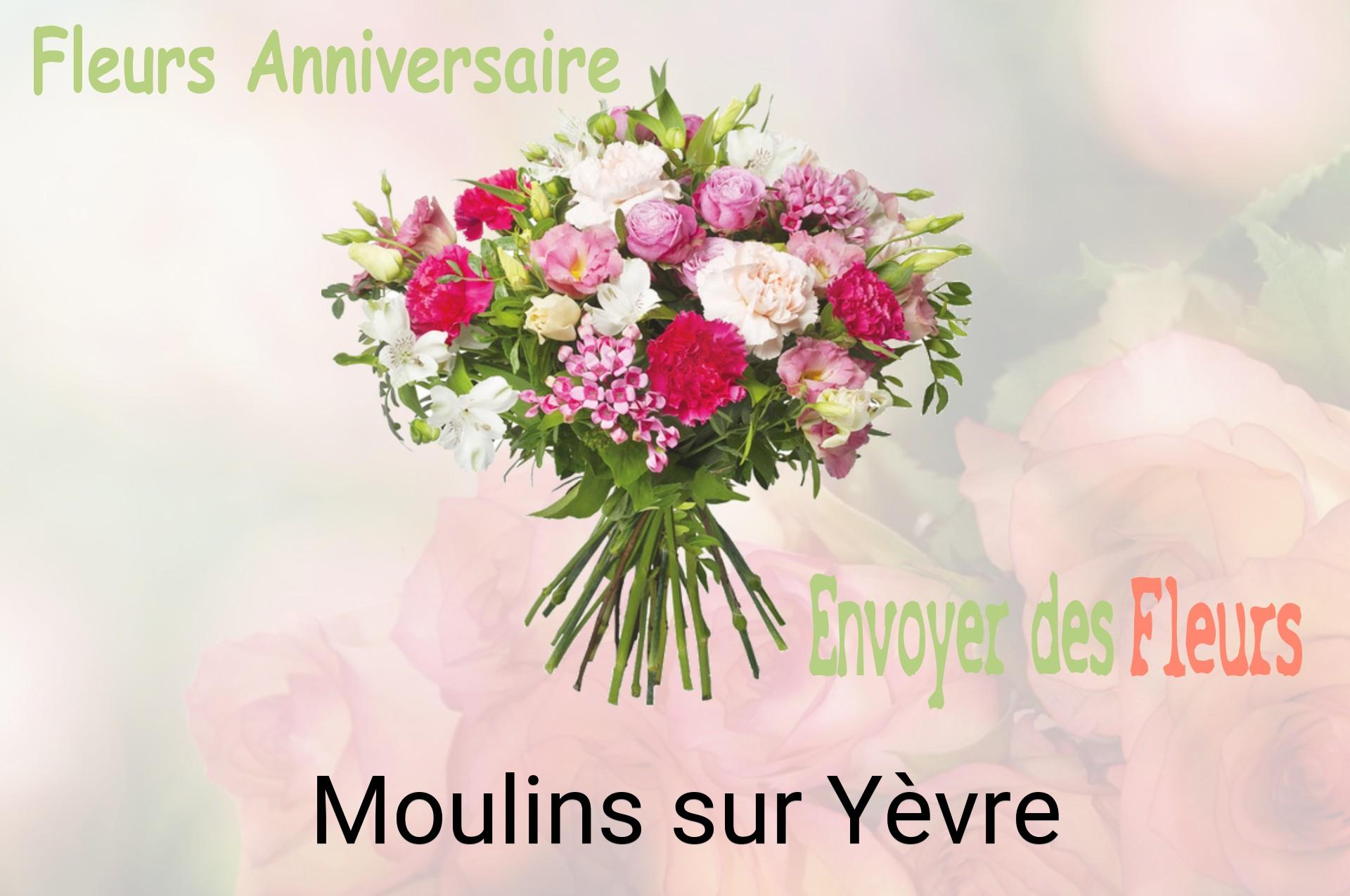 Bouquet de fleurs d’anniversaire livré à Moulins-sur-Yèvre