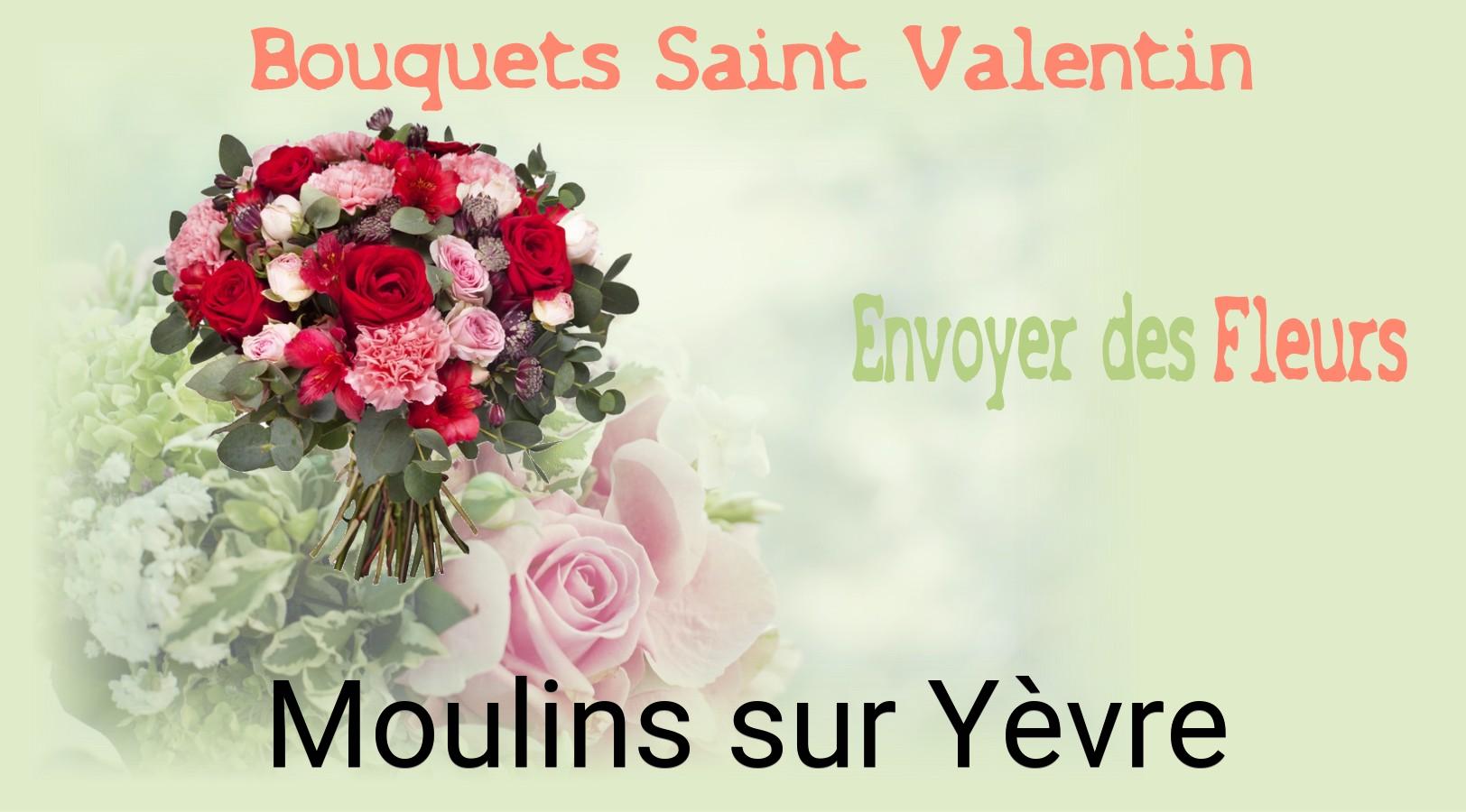 Roses de Saint-Valentin livrées à Moulins-sur-Yèvre